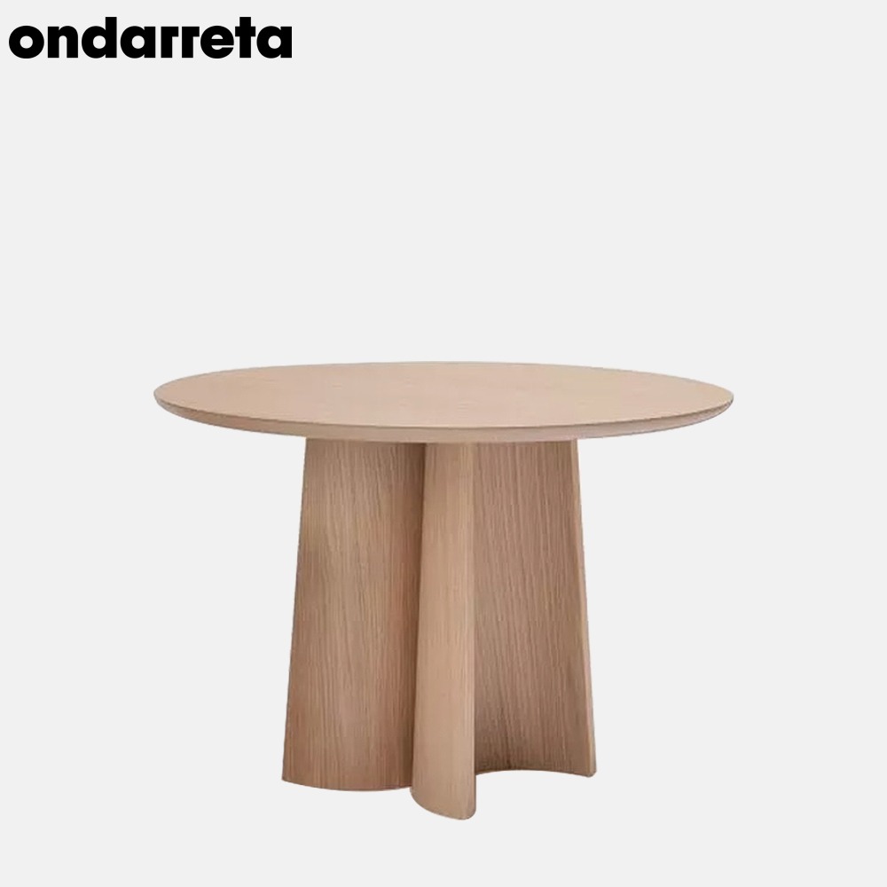 [온다레타] 진저 로우 우드 테이블 (H450)